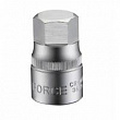FORCE Головка-бита шестигранная 1/2"DR монолитная 10 мм L=40 мм