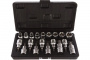 АВТОДЕЛО Набор торцевых головок и головок со вставкой Torx 1/2" Е10-Е24/Т20-Т70, 19 пр., в кейсе